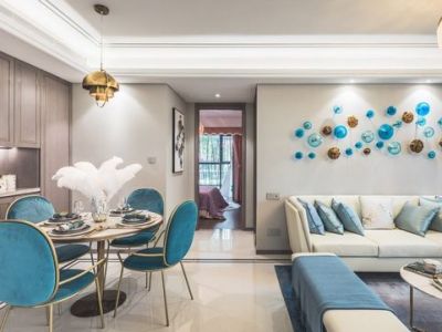 国风云樾花园-125㎡-现代风效果图