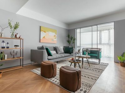 博林天瑞-114㎡-北欧风效果图