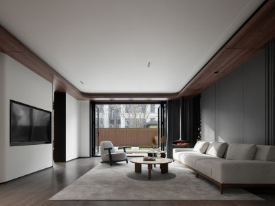 融创望江府-132㎡-简约风效果图