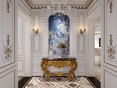 御墅 582平米别墅 法式风格装修效果图