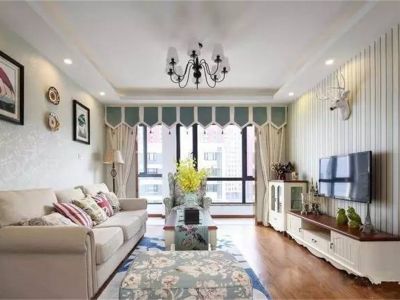 湖东未来北欧风格110平米装修案例