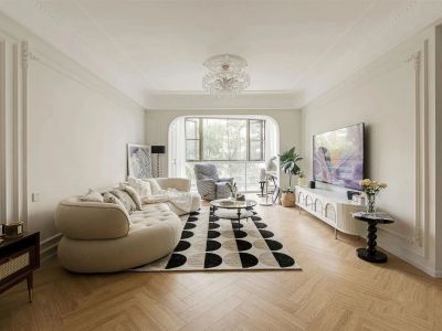 天和睿城-120㎡-法式风效果图