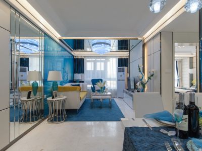 中海映山湖-112㎡-现代风效果图