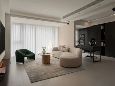 天悦城-98㎡-现代风效果图