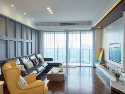 万科理想城E区-98㎡-现代风效果图