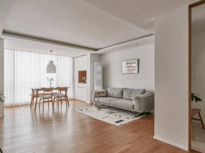 万科翡翠公园123平米日式四居室装修案例